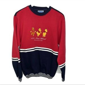Disney POOH Vintage 90s 100 Acre Wood Sweatshirt